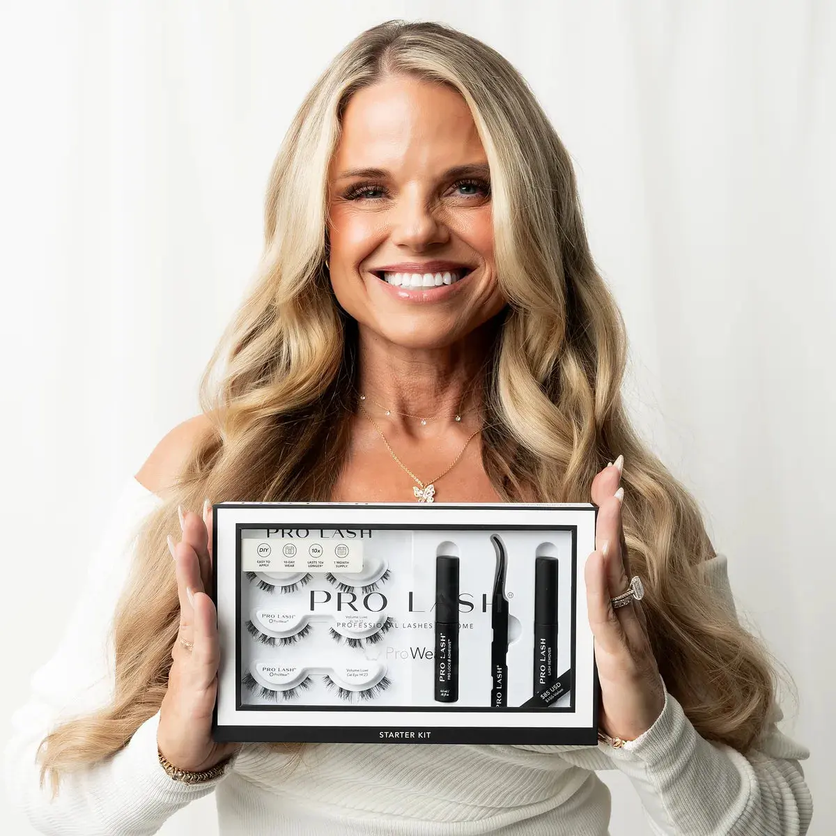 Lisa Wilson Starter Kit Cosmetic Makeup Lash Kit Diy Eyelash Set