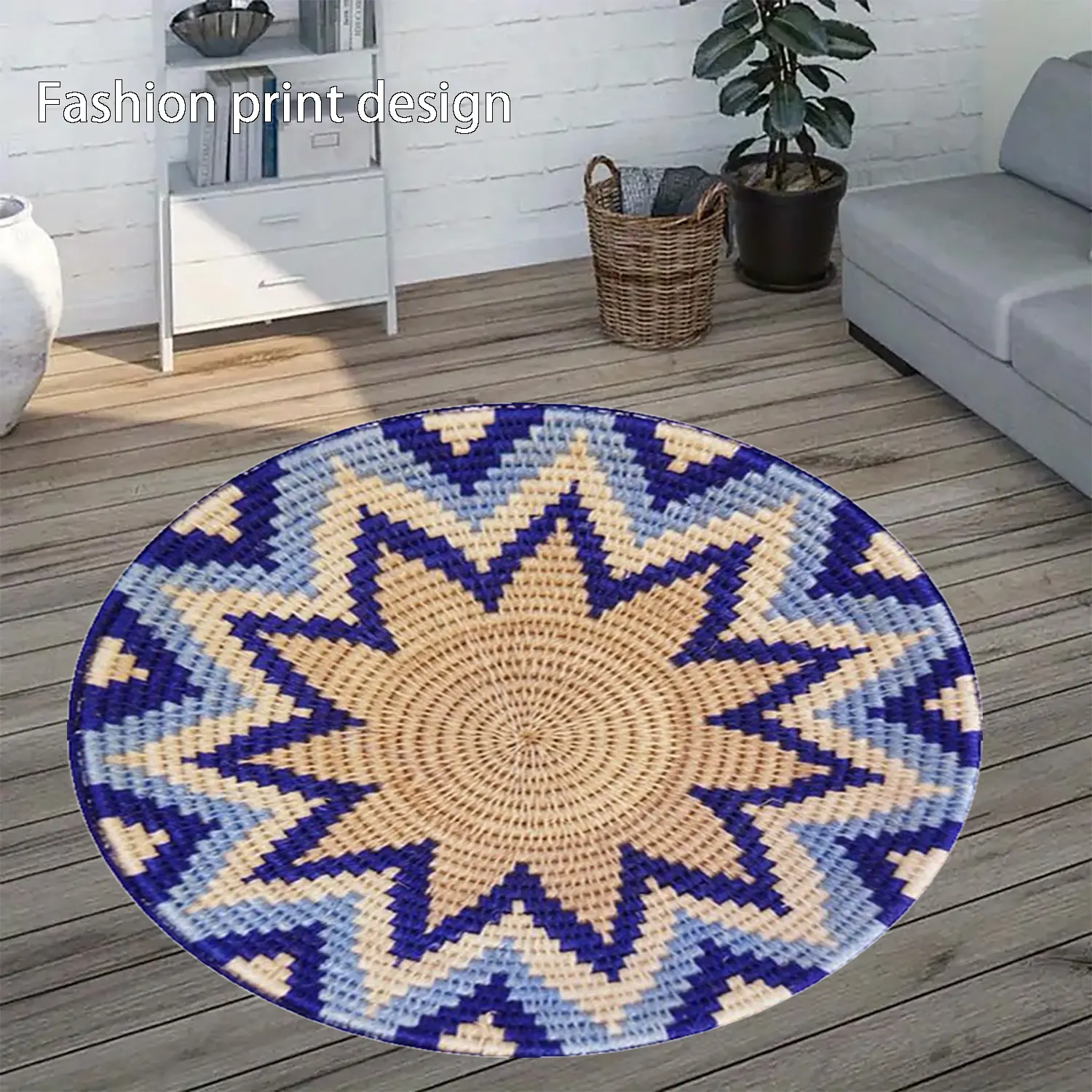 1 floor mat, Decorative rug, suitable for bedroom bedside decoration, living room home decoration, balcony decoration, hotel decoration, New Year holiday decoration, Valentine's Day decoration, Decorative Mats