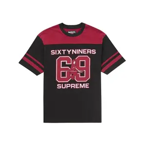 Supreme Men's Hysteric Glamour 69 Football Top Black, from StockX