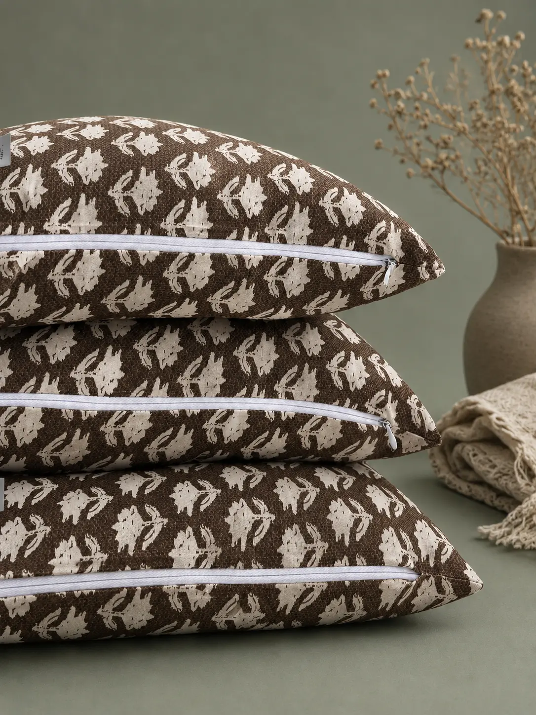 Handmade Buckwheat Pillow Bundle - 4-Piece Set with Travel, Japanese, Standard Pillows, 2 lb Extra Hulls, 5 in Adjustable 100% Cotton Breathable Cool Flat Weave Neck Support