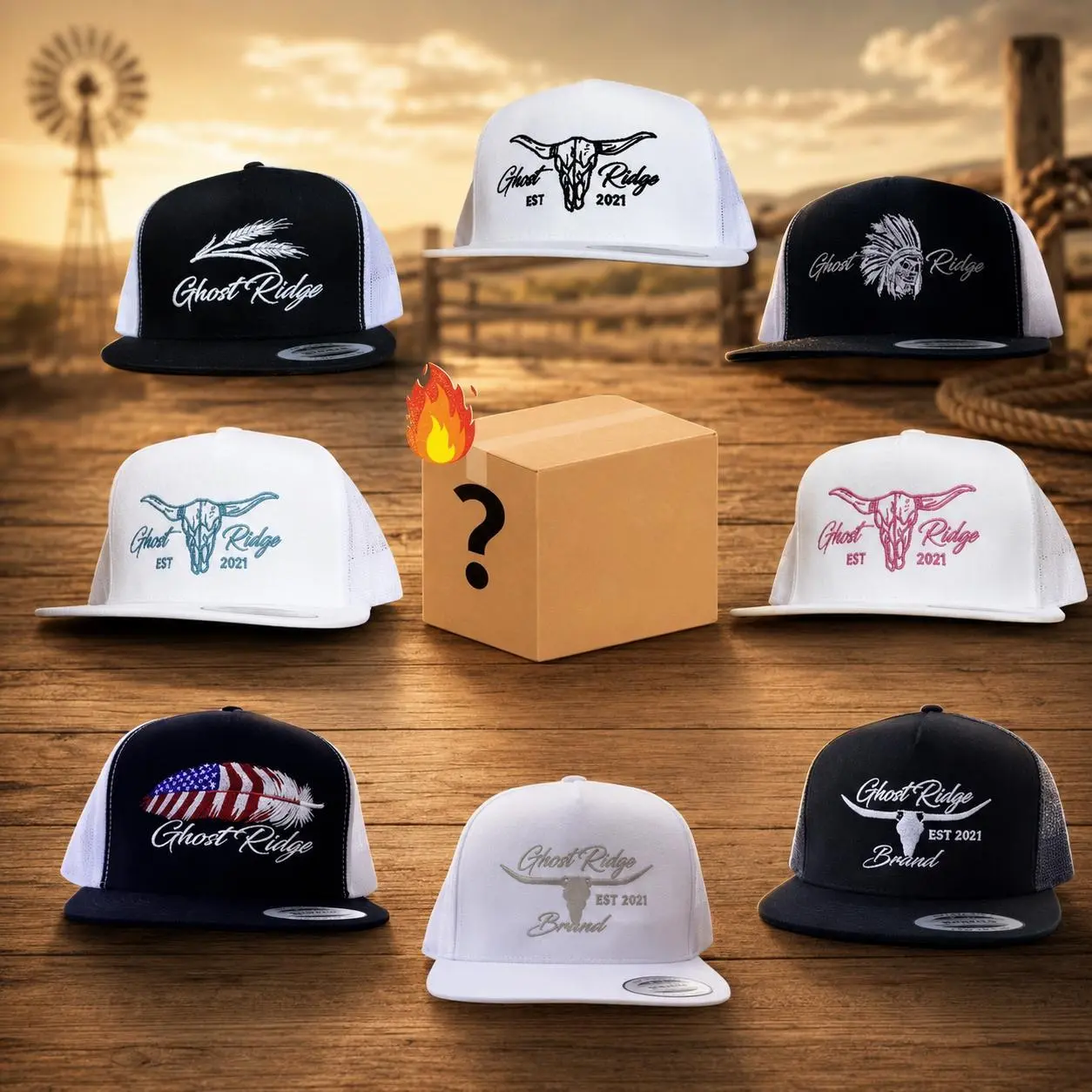 [BEST 2026] Random Sent Western Threads Hat, The Ray, The Junior Pink Cards, Embroidered Random Richardson Hat, Trucker Mesh hat, Unisex Snapback