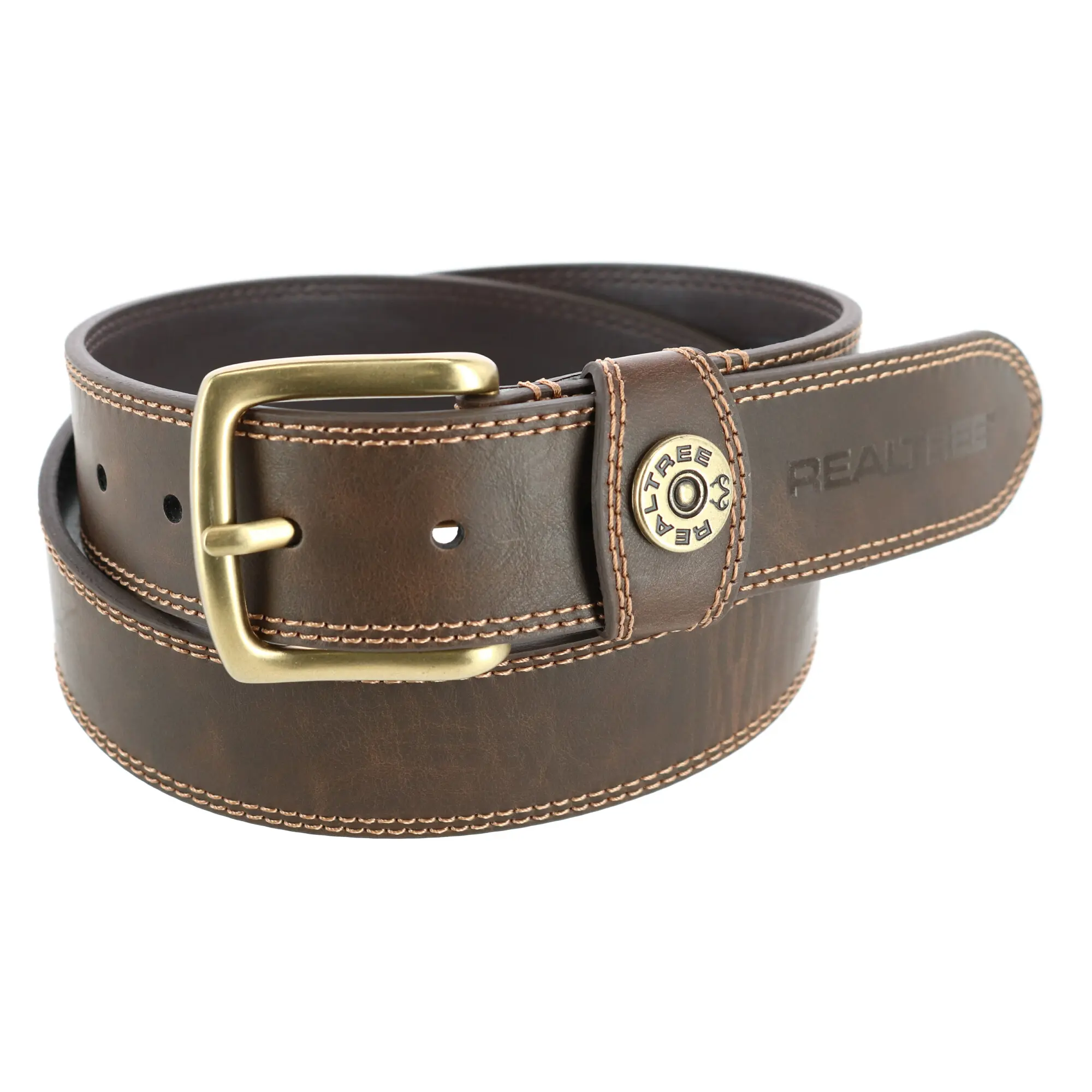 Realtree Men's Shotgun Shell Keeper Belt, Casual And Jean Belts