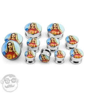 Virgin Mary Steel Plugs