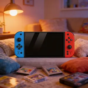 G90 Retro Portable Handheld Game Console, 7.0 Inch HD Screen, Comfortable 3D Buttons, Perfect Gift for Birthdays and Holidays