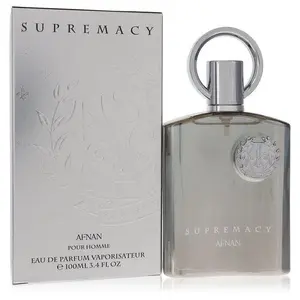 SUPREMACY SILVER MEN EDP - 100ML (3.4 OZ) BY AFNAN