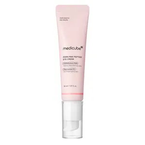[medicube]  PDRN Pink Peptide Eye Serum | 99% Salmon DNA PDRN, 99% Pure Retinol, 5% Niacinamide | Dark Circles, Puffy Eyes, Korean Skincare