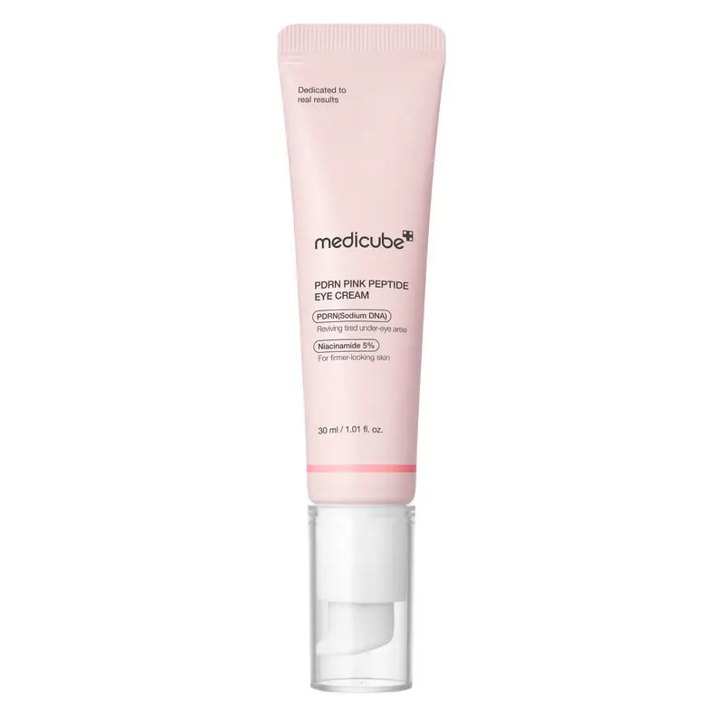 [medicube]  PDRN Pink Peptide Eye Serum | 99% Salmon DNA PDRN, 99% Pure Retinol, 5% Niacinamide | Dark Circles, Puffy Eyes, Korean Skincare