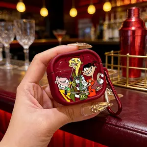 Cartoon Ed, Edd N Eddy Protective Case Cover for Apple AirPods 1/2/3/4/pro/pro2, Tpu Material, Lightweight & Durable Design, Protection