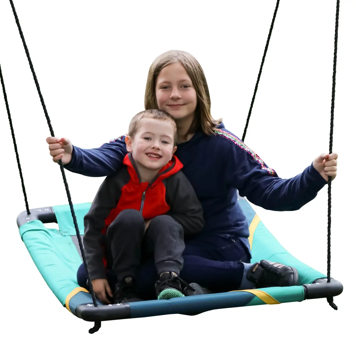 212 MAIN MM00164 47.25 in. Rainbow Gliderz Horizon Swing - Unisex, Heavy-Duty Steel Frame Outdoor Play Equipment for Ages 5+