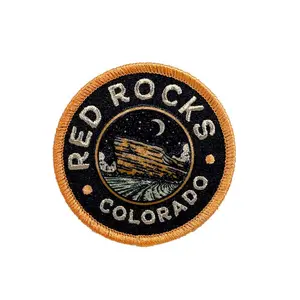 Red Rocks Night Colorado Patch