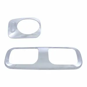 United Pacific Chrome Plastic Dome Light Cover, Automotive Car Accessories for Peterbilt Truck Vehicle