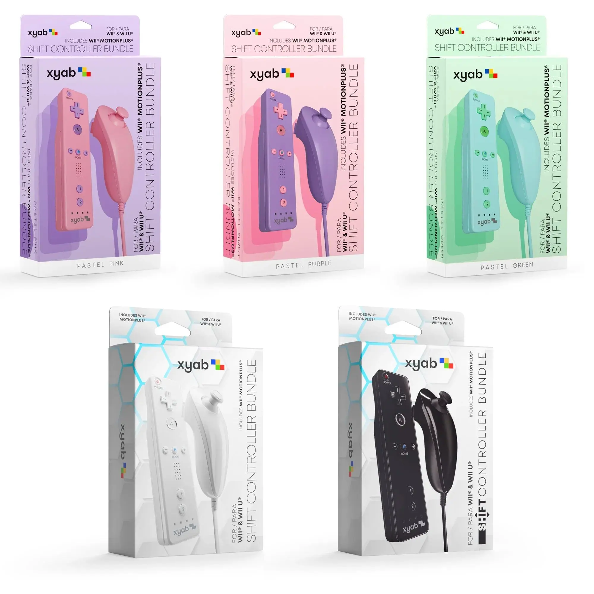 XYAB: SHIFT Wireless Controller Bundle [Wii/Wii U Controller]