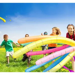 Rocket Balloons Flying 100-Packs With Air Pump Extra Long Whistling Latex Balloons Fun Party Favors Set Colorful Giant Balloons For Kids Birthday Parties Boyfriend Birthday Gift Outdoor Game & Events Fun Science Experiment Outdoor Toy Spring Picnics