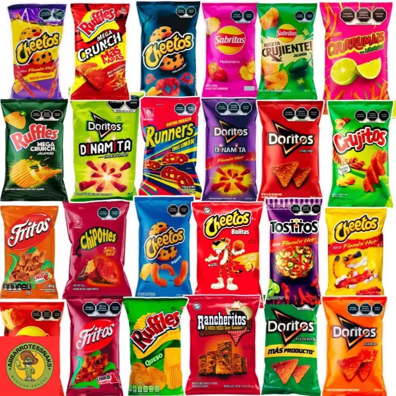 50 Sabritas variadas/ 50 Mexican chips