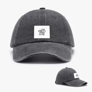 I‘m pretty darn cute asa mitaka csm unisex chainsawman vintage style HTV Hat