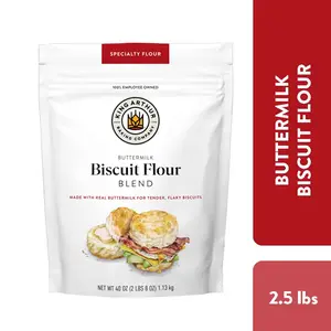 Baking Company Buttermilk Biscuit Flour Blend, Unbleached Flour, Aluminum Free, Non-GMO Buttermilk, g2.5lb Bag
