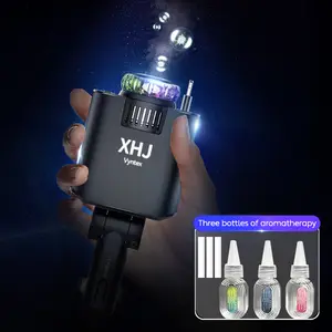 XHJ 5-1 Starlight Car Charger with Projector & Aromatherapy - Three Bottles Included - Portable & Unique Design