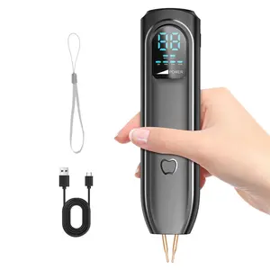 Portable Handheld Lithium Battery Spot Welder, 18650 Battery, 0.1-0.25mm Nickel Strip, 11 Adjustable Modes, Automatic/manual Mode