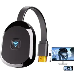 Wireless HDMI Display Adapter, 4K Ultra HD 5g Dual Band, for Phone/tablet/laptop to TV, Live Streaming, Meetings, Movies