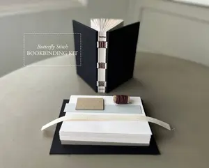 Butterfly Stitch Bookbinding Kit: DIY Journal Craft with Archival Materials