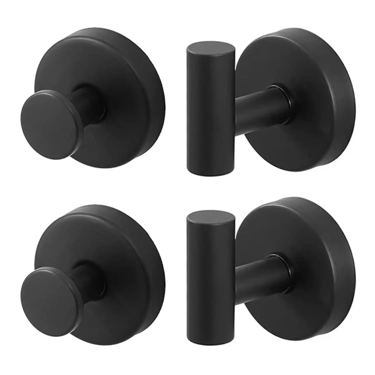 B Stainless Steel Vacuum Suction Cup Hook for Wall Mounting in Bathroom without Drilling