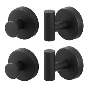 B Stainless Steel Vacuum Suction Cup Hook for Wall Mounting in Bathroom without Drilling