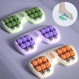 2026 12-Ball 4-Magnetic Bead Foot Roller Acupressure Massager, Deep Foot Point Relief, Relaxing & Stress-Relieving Device