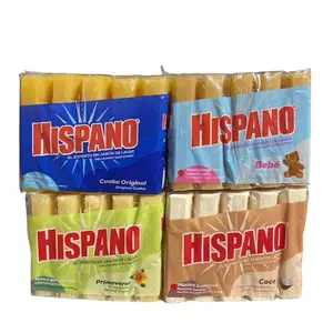 Hispano Soap Bundle - Original Cuban, Bebe, Primaveral, & Coconut Soap - 5 in Each Pack  Cleansing Body Wash Comfort Cleanser Scent Blend