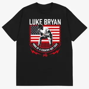 Luke Bryan Concert Tour T-Shirt – Country Music Fan Graphic Tee