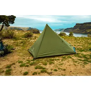 Trekker Tent 1, 1-Person Trekking Pole Backpacking and Camping Tent