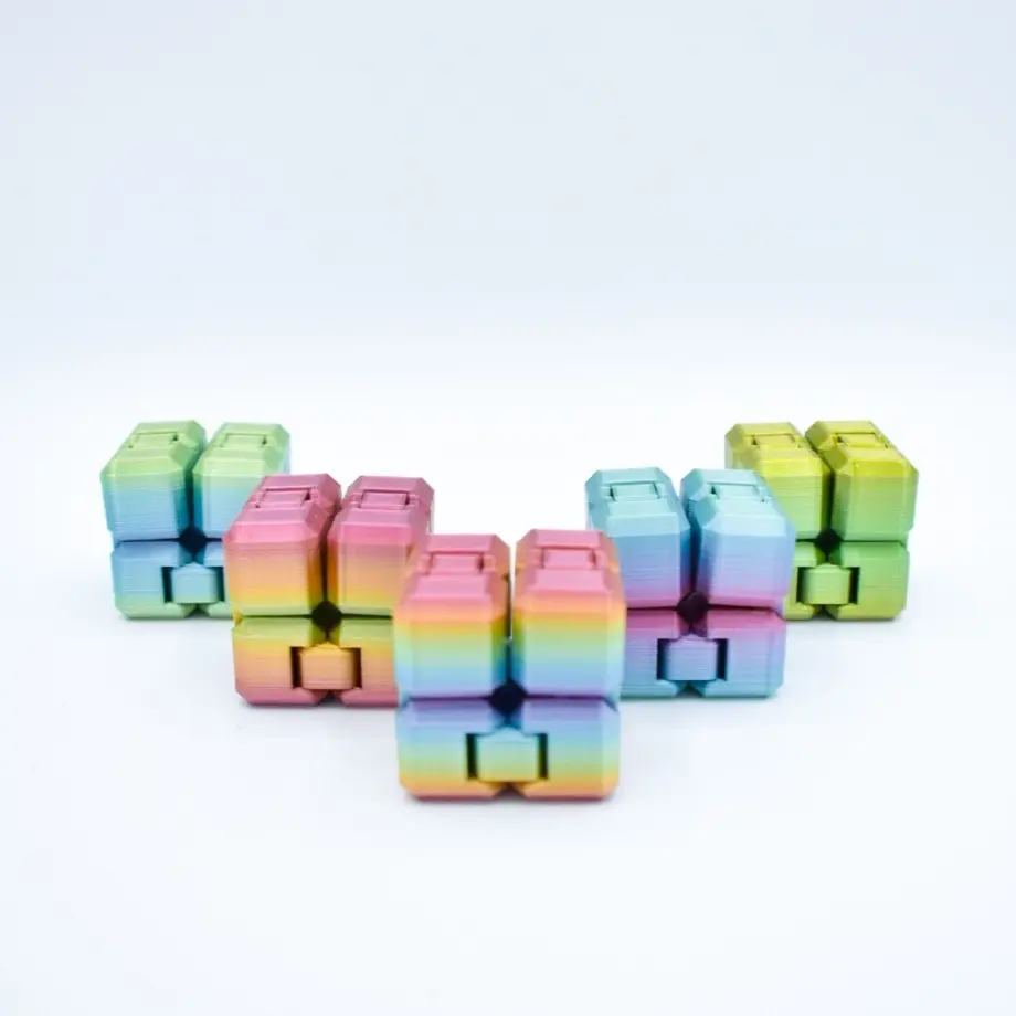 3D Printed Infinity Cube - 3D Printed Fidget Cube