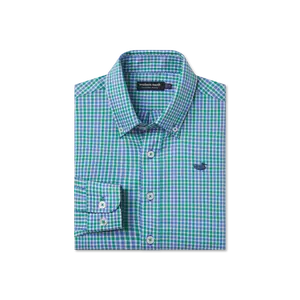 Youth Campbell Plaid Dress Shirt