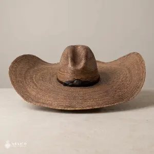 Handwoven Palm Straw Gardener Hat – Wide Brim Sun Protection Outdoor Hat