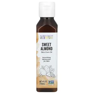 Aura Cacia Skin Care Oil, Sweet Almond, 4 fl oz (118 ml)