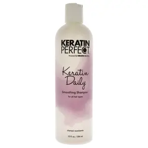 Keratin Daily Shampoo by Keratin Perfect for Unisex - 12 oz Shampoo