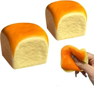 Slow Rising Squishy，Taba Squishy, Stress Balls，Stress Relief & Fidget Toys for ADHD，Party Favor Gift (2pcs Hawaiian Rolls)