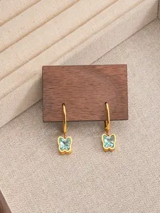 Women's Fashion Jewelry Set, Butterfly Design Earrings, Creative Personalized Ear Studs, Perfect Gift for Women & Girls