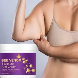 Bee Venom Arm Firming Moisturizing Cream 118g | Bee venom + collagen peptides + vitamin C, firms, moisturizes, and smooths skin | Daily massage for firmer arm lines Body Care Moisturizer