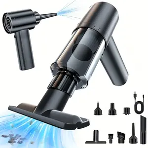 12000pa Strong Suction Handheld Car Vacuum & Computer Dust Cleaner, 80w Brushless Motor, Mini Compact Body, Home Keyboard Car Cleaning, Best Christmas Gift