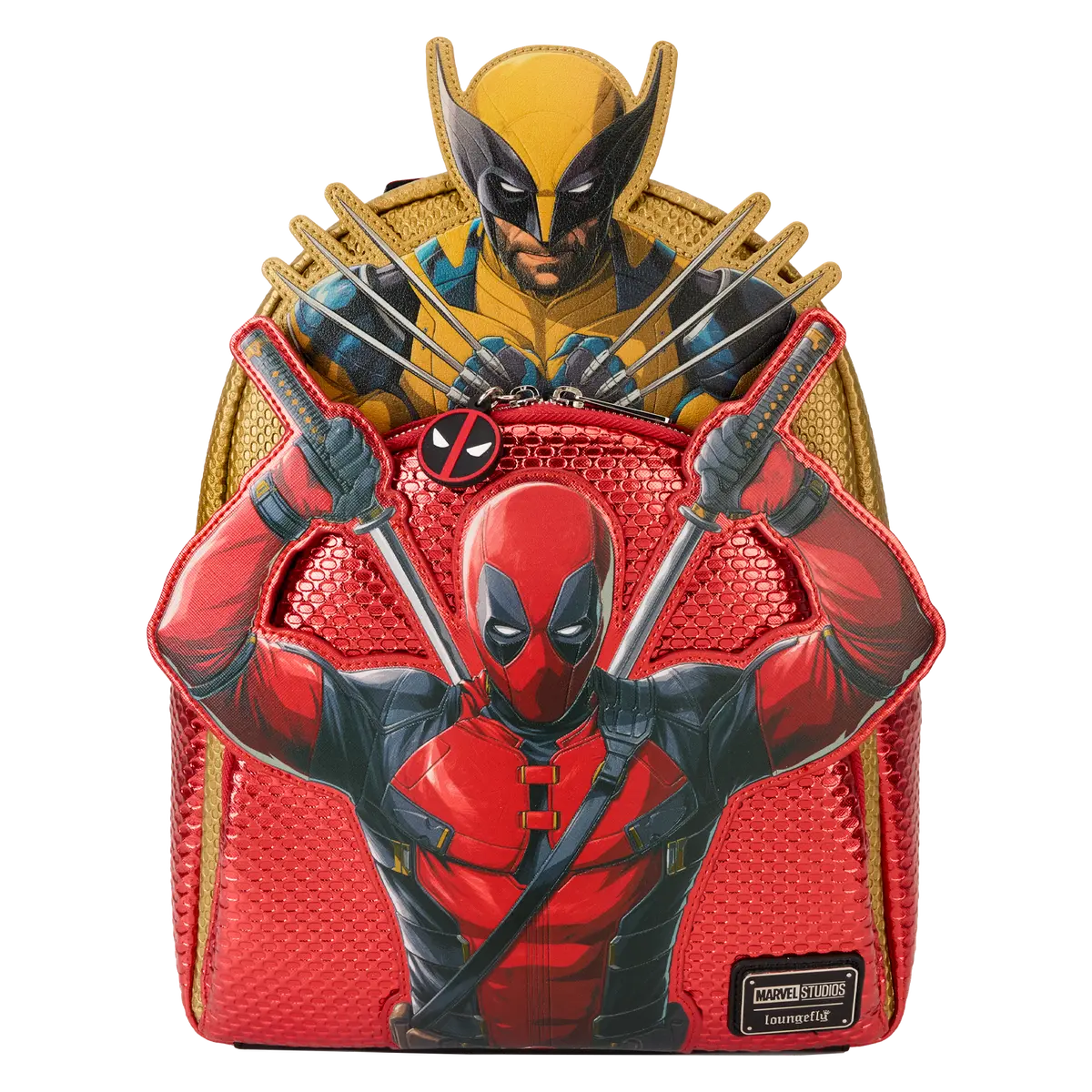 Deadpool and Wolverine Mini Backpack Deadpool and Wolverine Mini Backpack