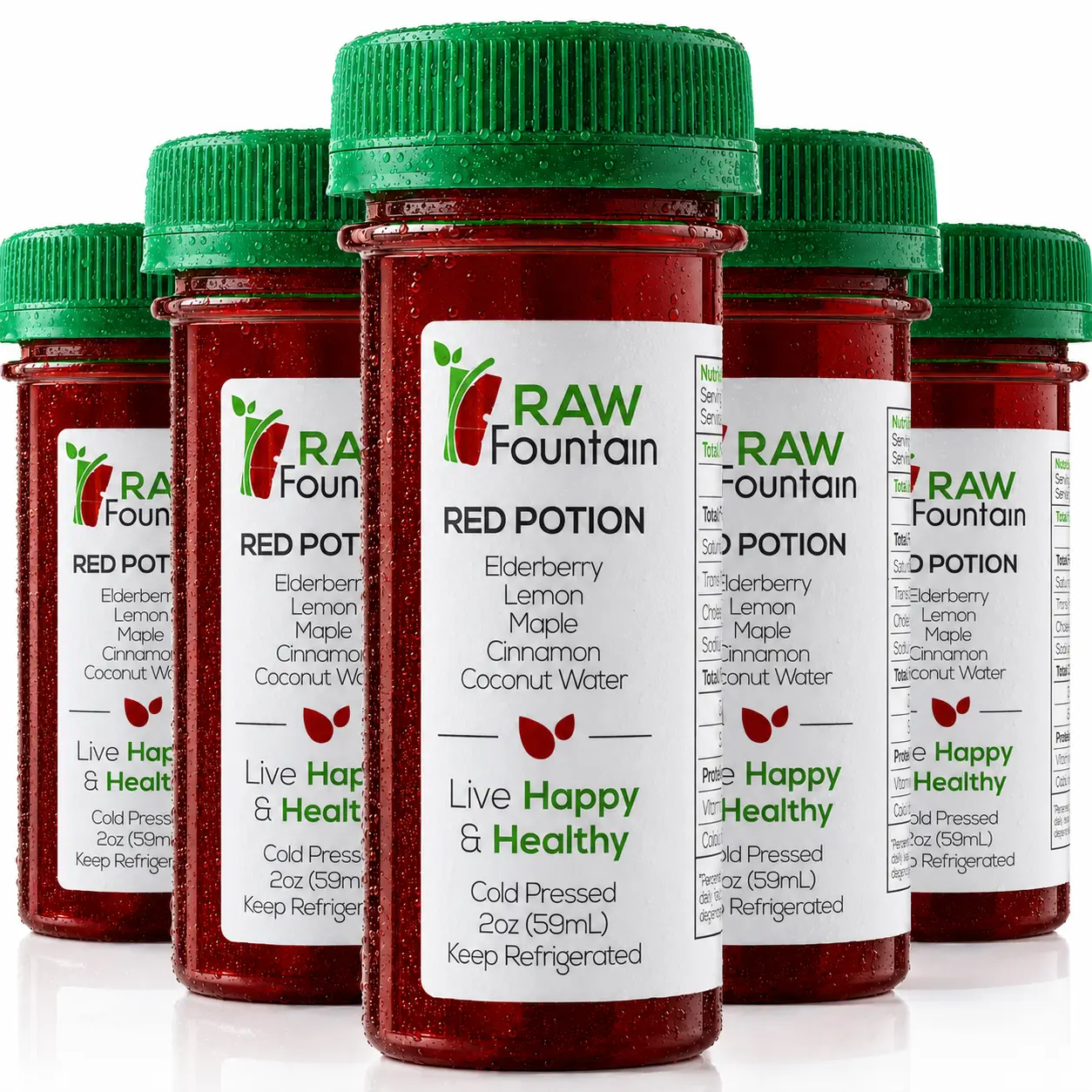 20 Immunity Shots w/Elderberry, Lemon, Maple, Cinnamon 2fl Oz, Packed w/Vitamin C, Raw, Cold Pressed, Unpasteurized, Boosts Immunity, All Natural