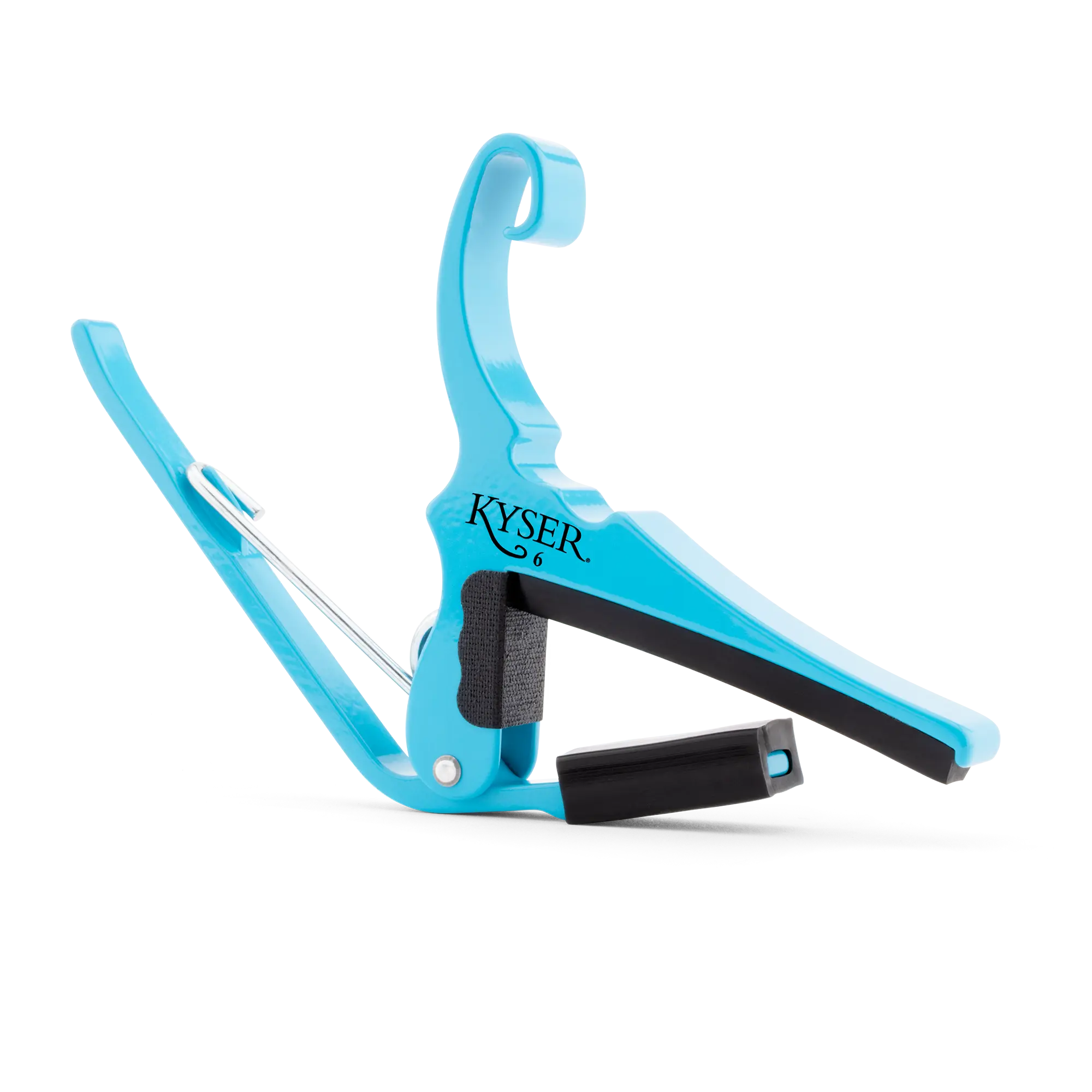 Kyser Quick-Change Acoustic Capo Guitar Accessory - Mr. Blue Sky, Vibrant Design, Made for Players, Room-Brightening Feature