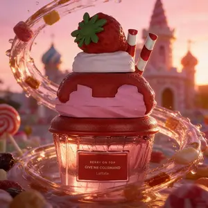 Lattafa GIVE ME COURMAND Gourmand Collection Series of Women's Perfumes ,2.53oz/75ml Fruity Cake Candy Chocolate Perfume Long Lasting Fragrance Arabian Women's Perfume Cologne Persistence Pheromone