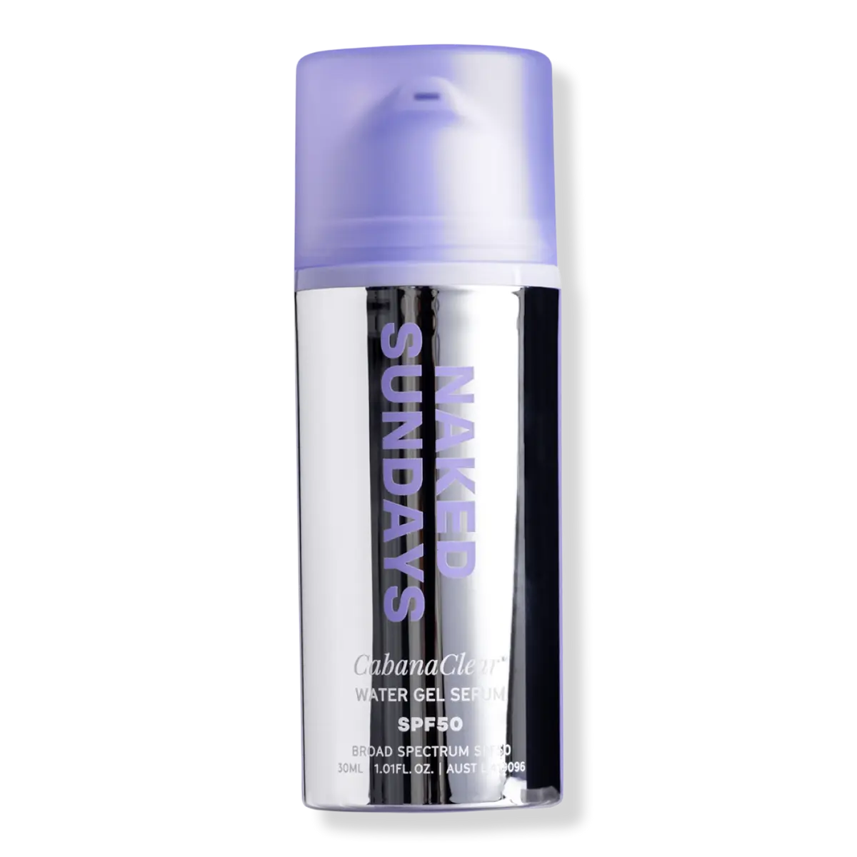 Naked Sundays Cabanaclear Water Gel Serum Sunscreen Spf 50