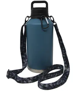 Bottle Sling for YETI Rambler 64oz 46oz 36oz 26oz 18/12oz water Bottles, Durable adjustable Accessories