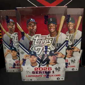 (#7 BBB) 3x 2026 Topps Series 1 Baseball Hobby Boxes (30 Team Break)