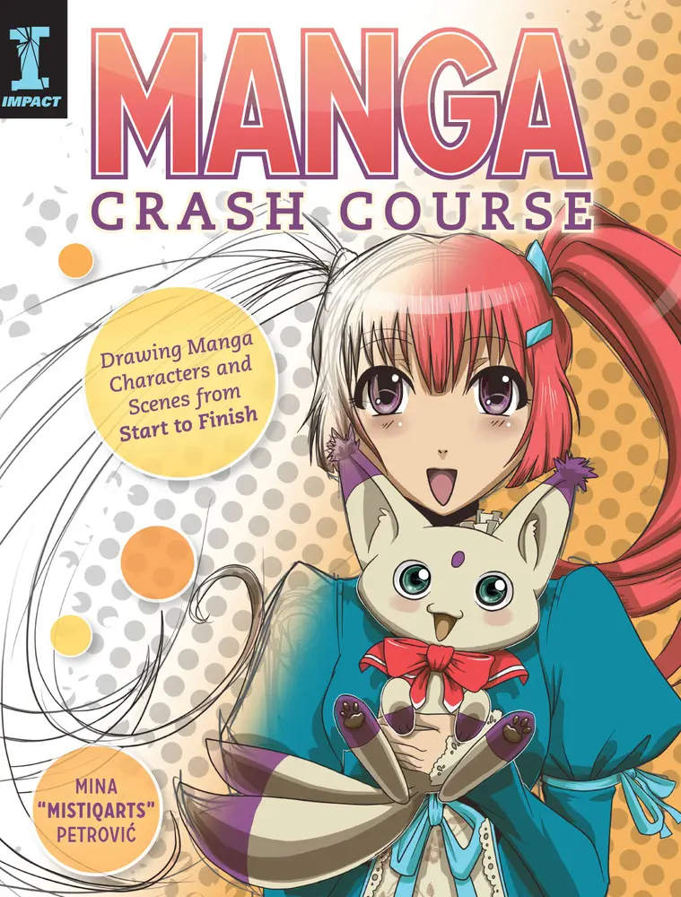 USED Book - Manga Crash Course: Drawing Manga Characters and Scenes from Start to Finish by Petrovic, Mina (Paperback) - english