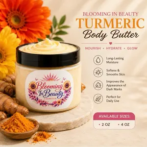 Blooming In Beauty Turmeric Body Butter (2oz)