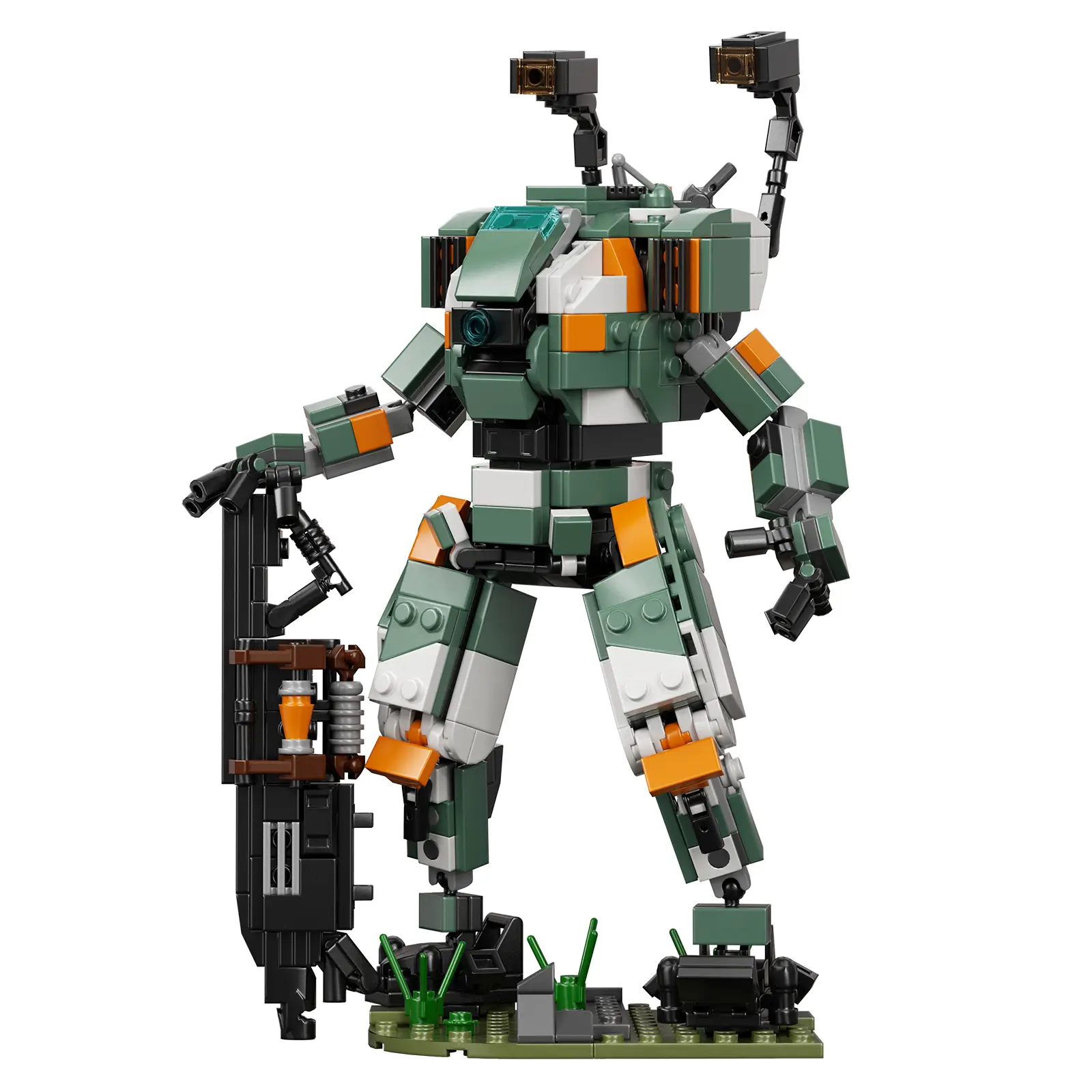 BT Vanguard-Class Mecha Robot Building Blocks Model Kit (528 pcs) – Futuristic Battle Robot Toy for Kids & Teens, Great Holiday Gift or Collectible fo