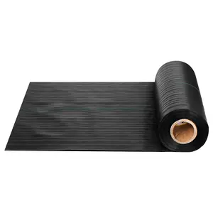 【FathersDayGift】 VEVOR Weed Barrier Fabric Heavy Duty, 1.4x50FT 3.2oz Landscape Fabric, Woven Weed Blocker Fabrics, Garden Fabrics Weeds Barrier, Weeds Control Ground Cover, Geotextile Webbing, Gardening Mat, Black